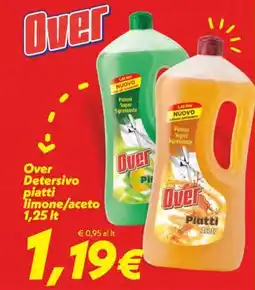 Iper Super Conveniente Over Detersivo piatti offerta