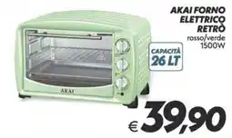 Iper Super Conveniente Akai forno elettrico retrò offerta