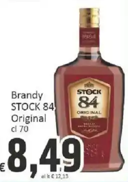 Paghi Poco Brandy STOCK 84 Original offerta