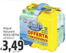 Paghi Poco Acqua Naturale Rocchetta offerta