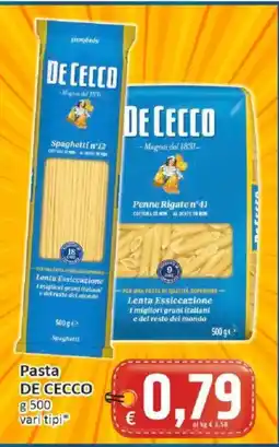 Paghi Poco Pasta DE CECCO offerta