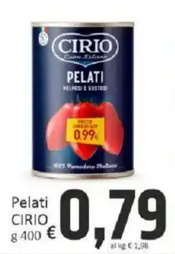 Paghi Poco Pelati Cirio offerta