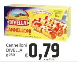 Paghi Poco Cannelloni Divella offerta