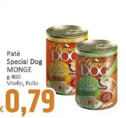 Paghi Poco Patè Special Dog MONGE offerta