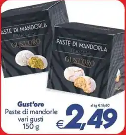 Iper Super Conveniente Paste di mandorle Gust'oro offerta