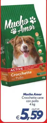Iper Super Conveniente Mucho Amor Crocchette cane con pollo offerta