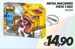 Iper Super Conveniente Metal Machines Pista T-Rex offerta