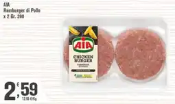 Conté Supermercati AIA Hamburger di Pollo offerta