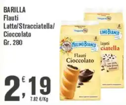 Conté Supermercati Barilla Flauti Latte/Stracciatella/Cioccolato offerta