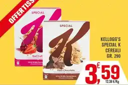 Conté Supermercati Kellogg's Special K Cereali offerta