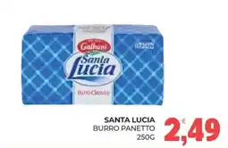 Eté Santa Lucia burro panetto offerta
