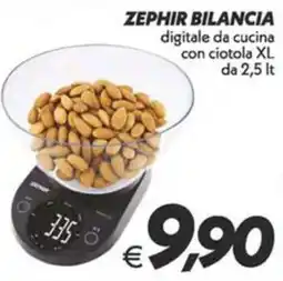 Iper Super Conveniente ZEPHIR bilancia digitale da cucina offerta