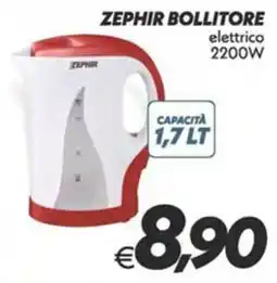 Iper Super Conveniente Zephir bollitore elettrico offerta