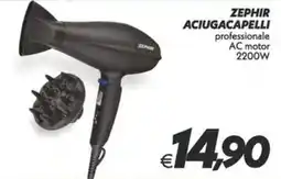 Iper Super Conveniente Zephir aciugacapelli professionale offerta