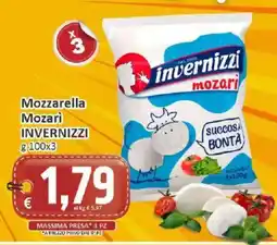 Paghi Poco Mozzarella Mozari INVERNIZZI offerta