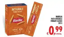 Deco Maxistore Barilla pasta integrale offerta
