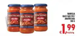 Deco Maxistore Barilla Ragù vari tipi/amatriciana offerta
