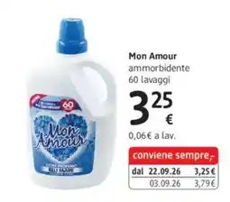 dm drogerie markt Mon Amour ammorbidente offerta