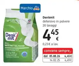 dm drogerie markt Denkmit detersivo in polvere offerta