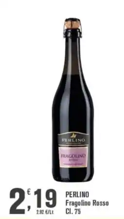 Conté Supermercati Perlino Fragolino Rosso offerta