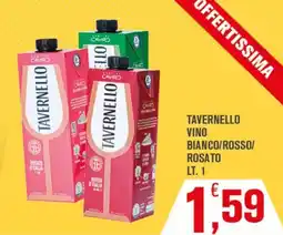 Conté Supermercati Tavernello vino offerta