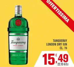 Conté Supermercati Tanqueray London Dry Gin offerta