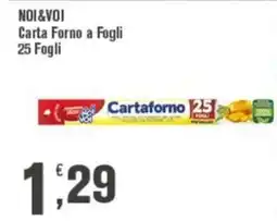 Conté Supermercati Carta Forno Noi&Voi offerta