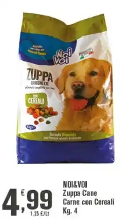 Conté Supermercati Noi&Voi Zuppa Cane Carne con Cereali offerta