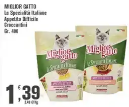 Conté Supermercati Miglior gatto Le Specialità Italiane Appetito Difficile offerta