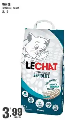 Conté Supermercati Lettiera per gatti Lechat offerta