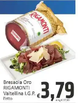 Paghi Poco Bresaola Oro Rigamonti offerta