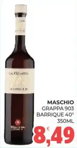 Eté Maschio Grappa 903 Barrique offerta
