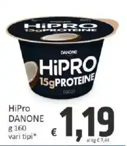 Paghi Poco HiPro Danone offerta