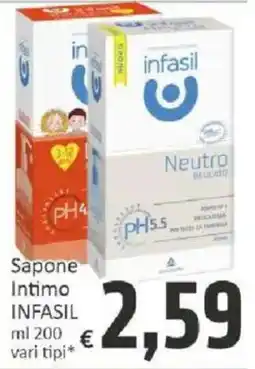 Paghi Poco Sapone Intimo INFA SIL offerta