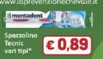 Spazzolino Tecnico Mentadent