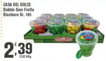 Bubble Gum Frutta Casa del Dolce