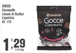 Conté Supermercati Rossana Gocce Liquirizia offerta