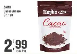 Conté Supermercati Cacao Amaro Zaini offerta