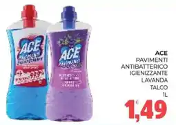 Eté Ace pavimenti igienizzante lavanda talco offerta