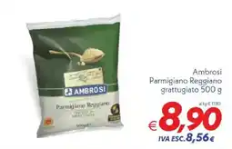 Iper Super Conveniente Ambrosi Parmigiano Reggiano grattugiato offerta