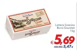 Iper Super Conveniente Burro Gourmet Latteria Soresina offerta