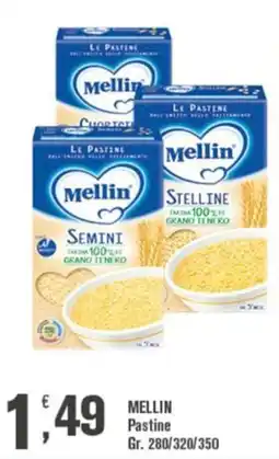 Conté Supermercati Mellin Pastine offerta