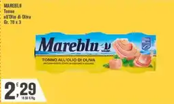Conté Supermercati Tonno all'olio di oliva Mareblu offerta