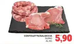Eté Costolette/salsiccia suino offerta