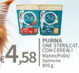 SpeSì Purina One Sterilcat con cereali offerta