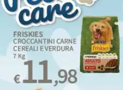 SpeSì Friskies croccantini carne cereali e verdura offerta