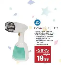 Happy Casa Master ferro da stiro verticale offerta