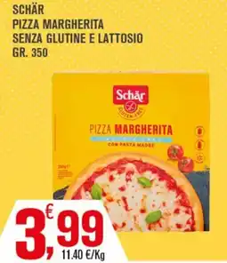 Conté Supermercati Schär pizza margherita senza glutine e lattosio offerta