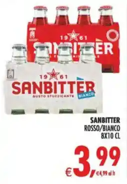 Deco Maxistore Sanbitter Rosso/Bianco offerta