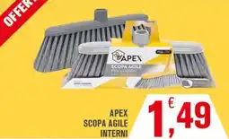 Conté Supermercati Apex scopa agile interni offerta